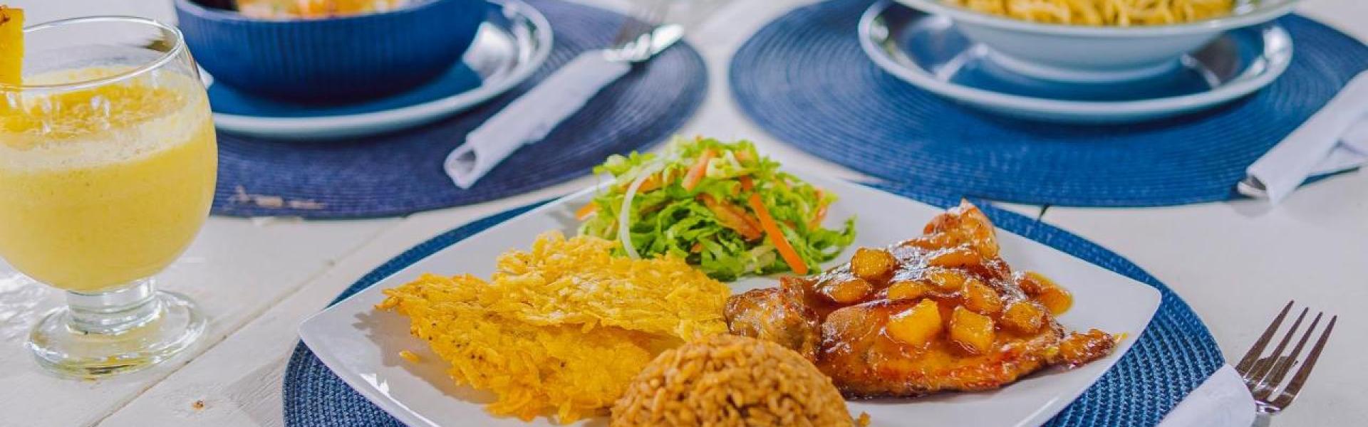 Caribbean flavors in every bite